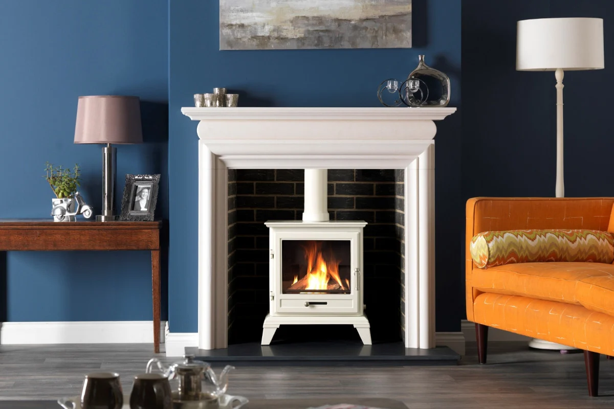 The Gallery Classic white Enamel  gas stove