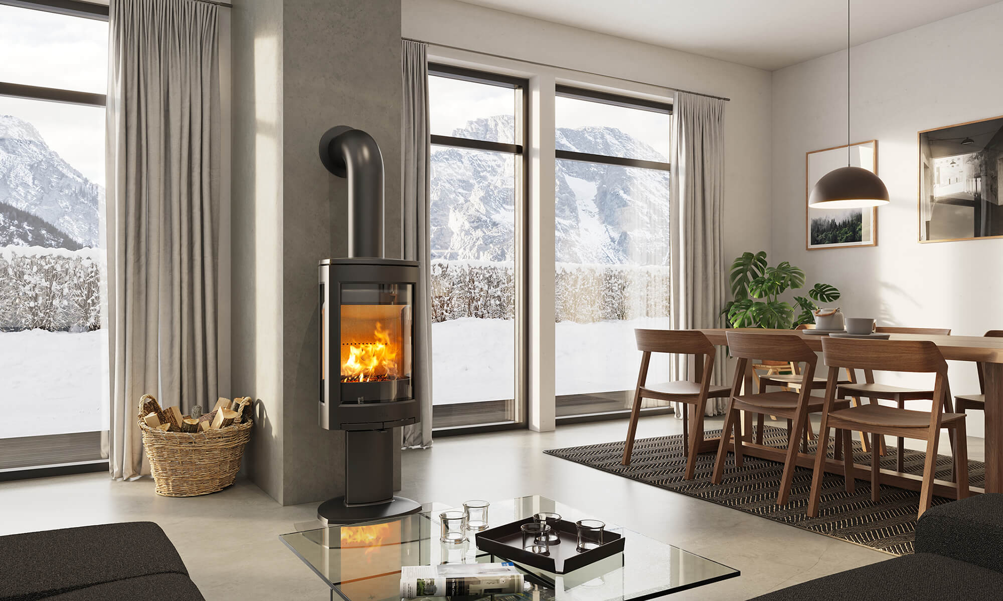 Cast Iron Wood Stove Jøtul F 373V2